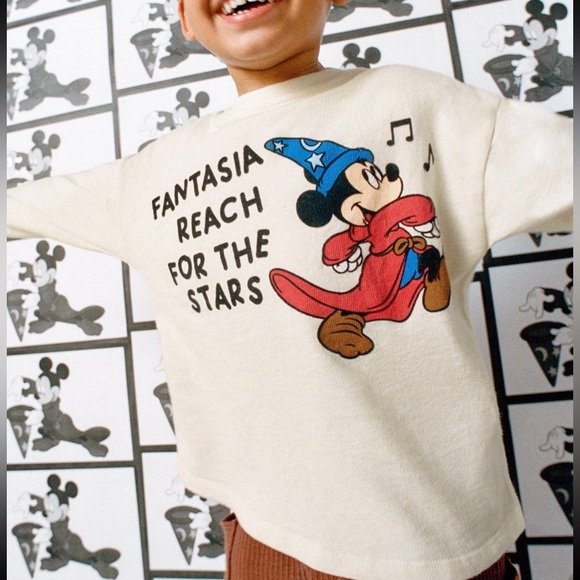 Zara Other - Zara Mickey Fantasia shirt